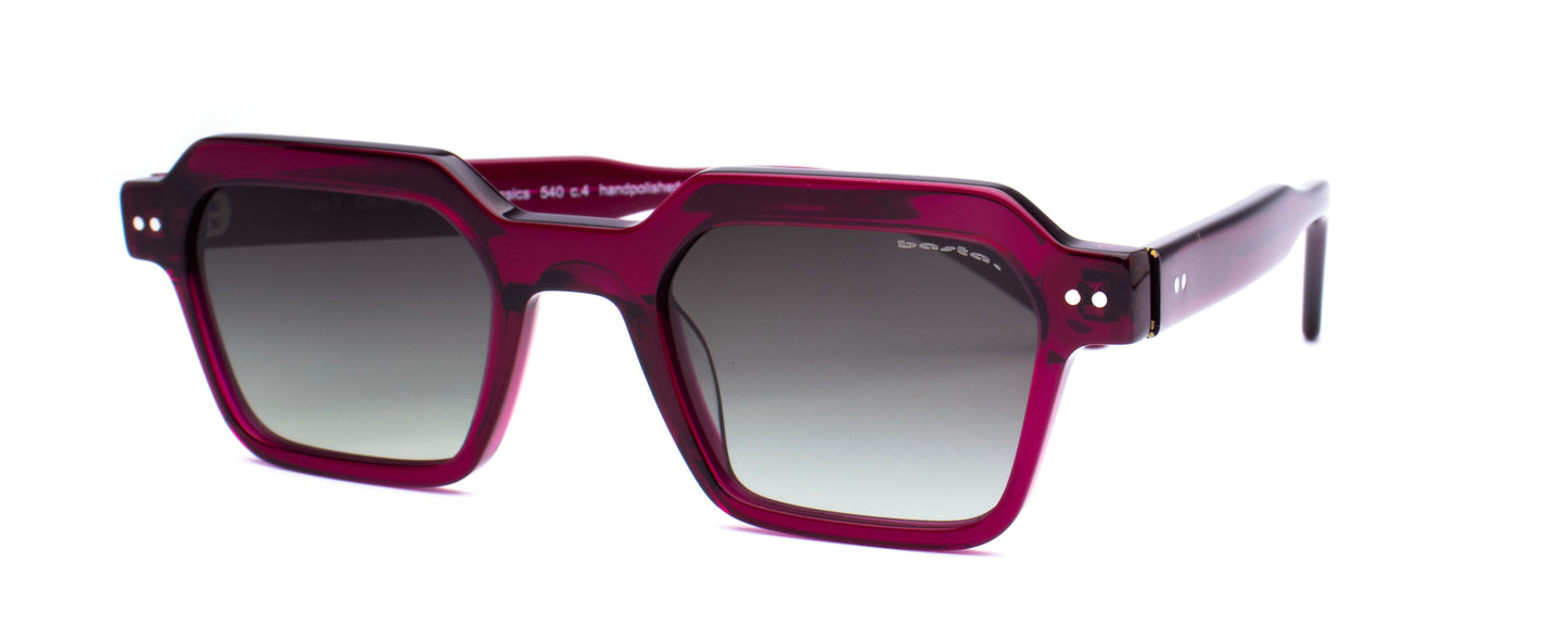 Sonnenbrille Frame Brothers Basta Classics 540 Rot