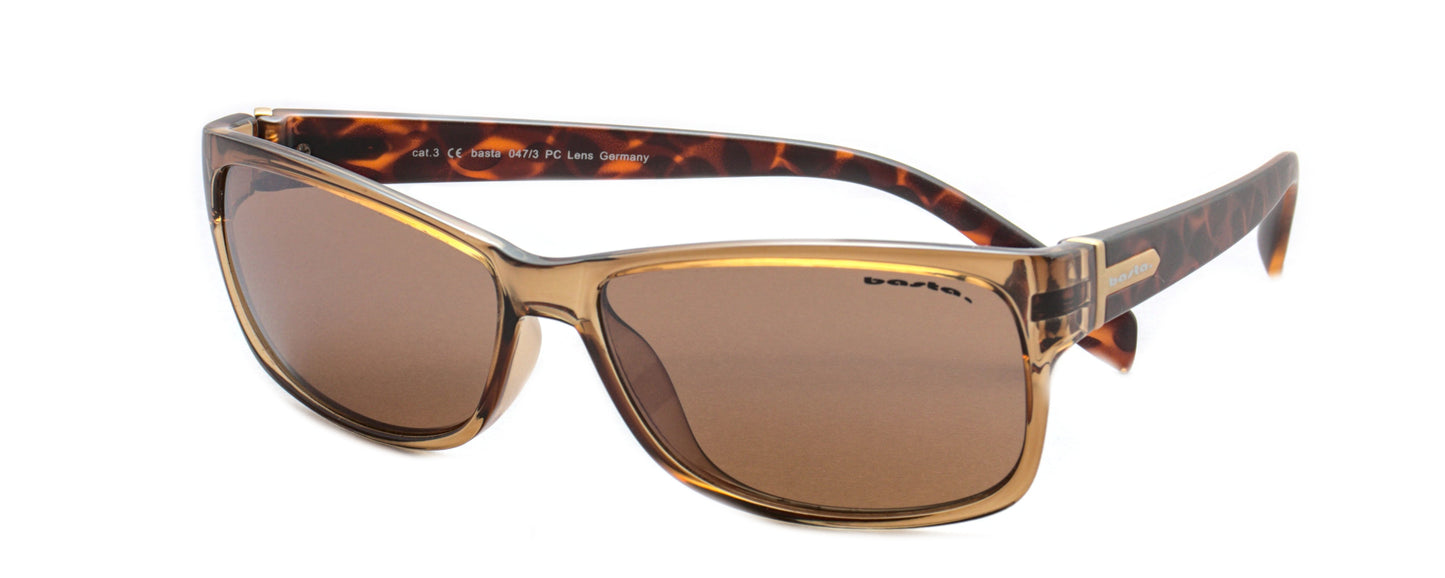 Sportsonnenbrille Frame Brothers mit UV400 Schutz in Gelb