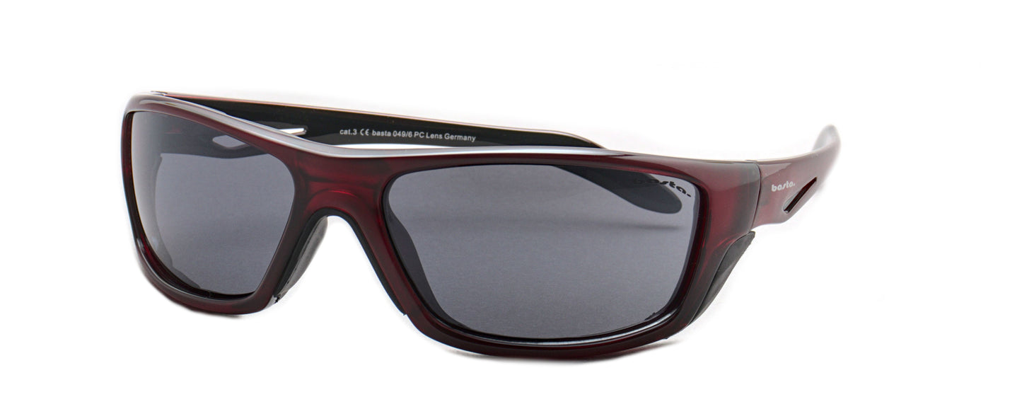 Sportsonnenbrille Frame Brothers mit UV400 Schutz in Rot