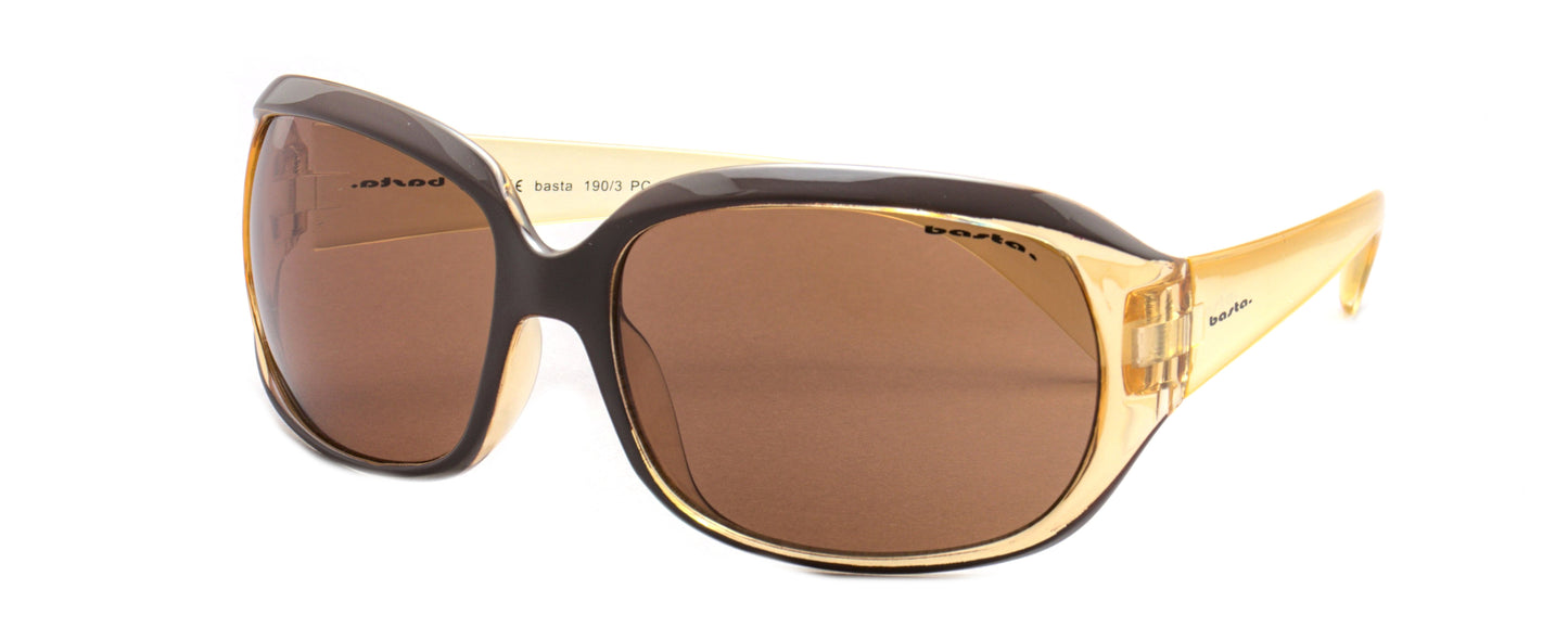 Sportsonnenbrille Frame Brothers mit UV400 Schutz in Gelb
