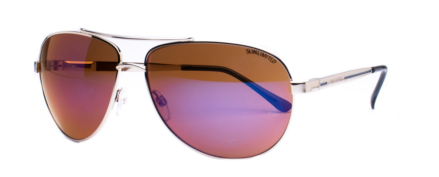 Sonnenbrille Frame Brothers Sunlimited 1251 Silber