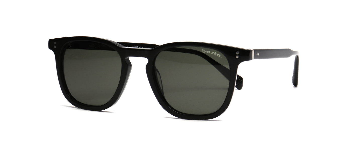 Sonnenbrille Frame Brothers Basta Classics 224 Schwarz