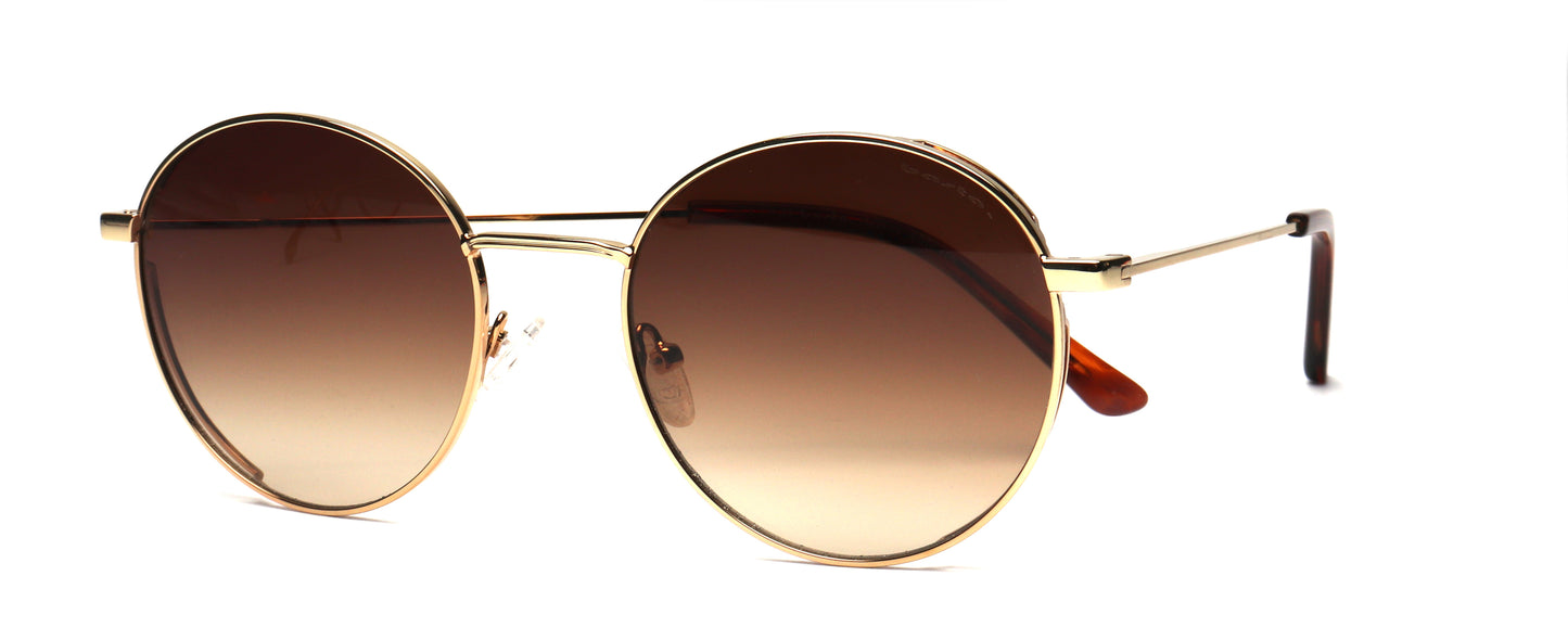 Sonnenbrille Frame Brothers mit UV400 Schutz in Gold