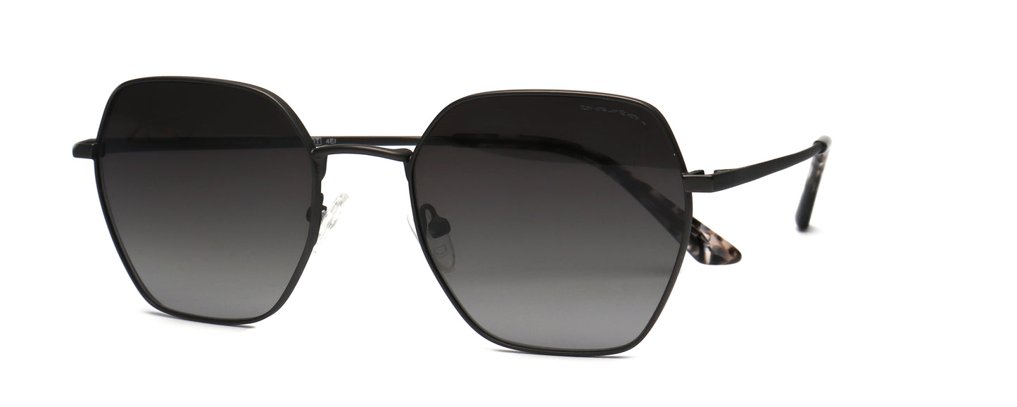 Sonnenbrille Frame Brothers mit UV400 Schutz in Schwarz