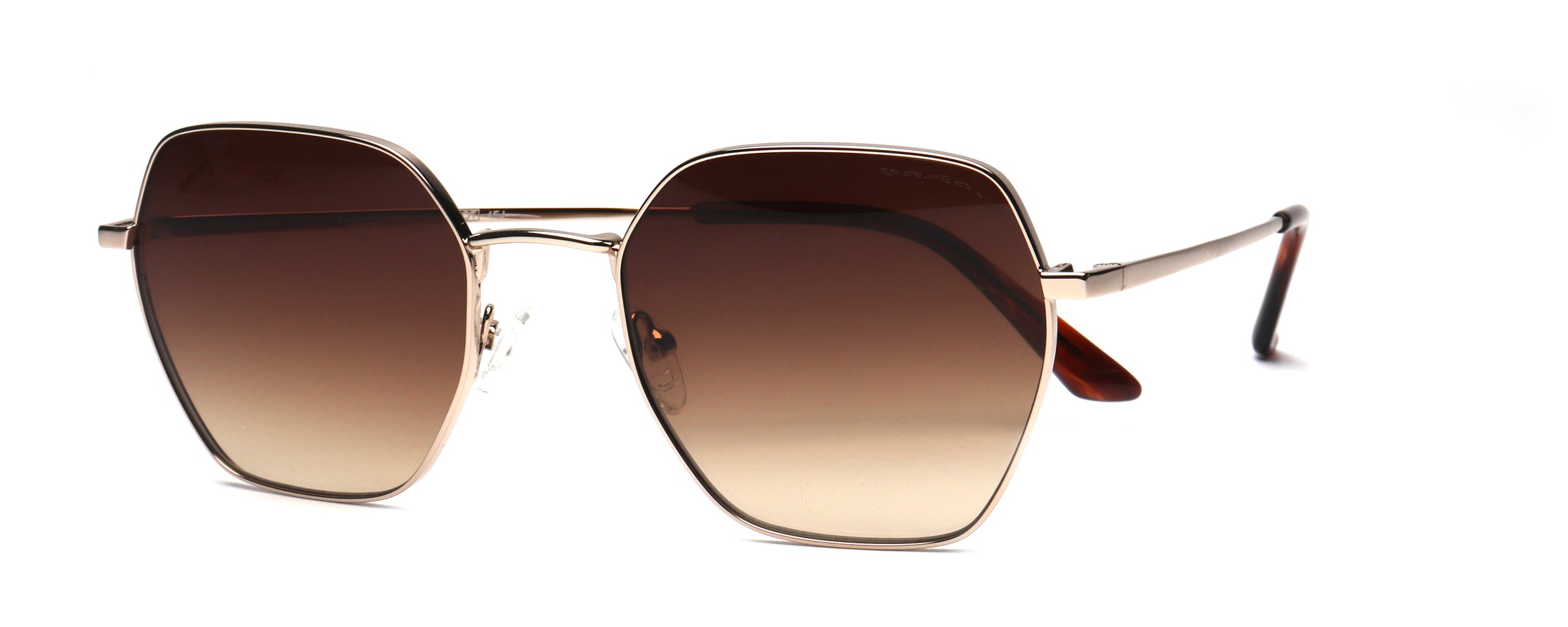 Sonnenbrille Frame Brothers mit UV400 Schutz in Gold