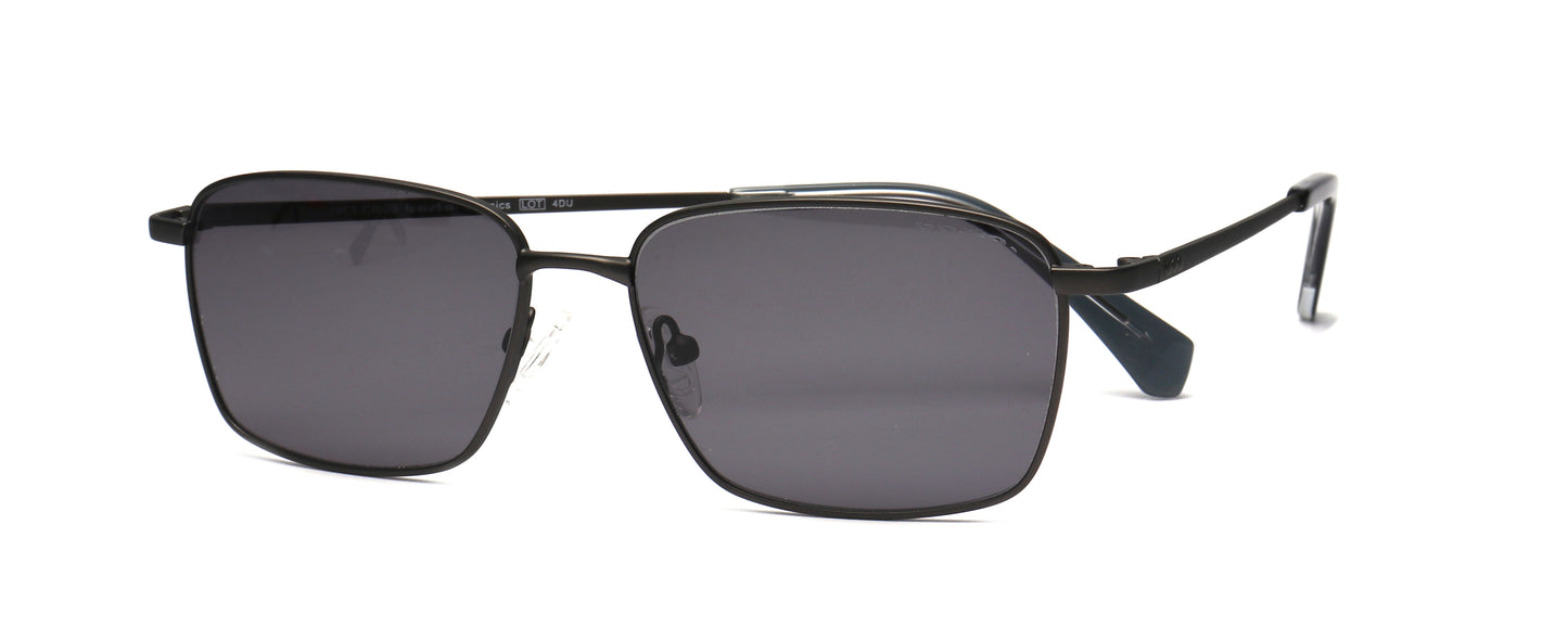 Sonnenbrille Frame Brothers mit UV400 Schutz in Schwarz