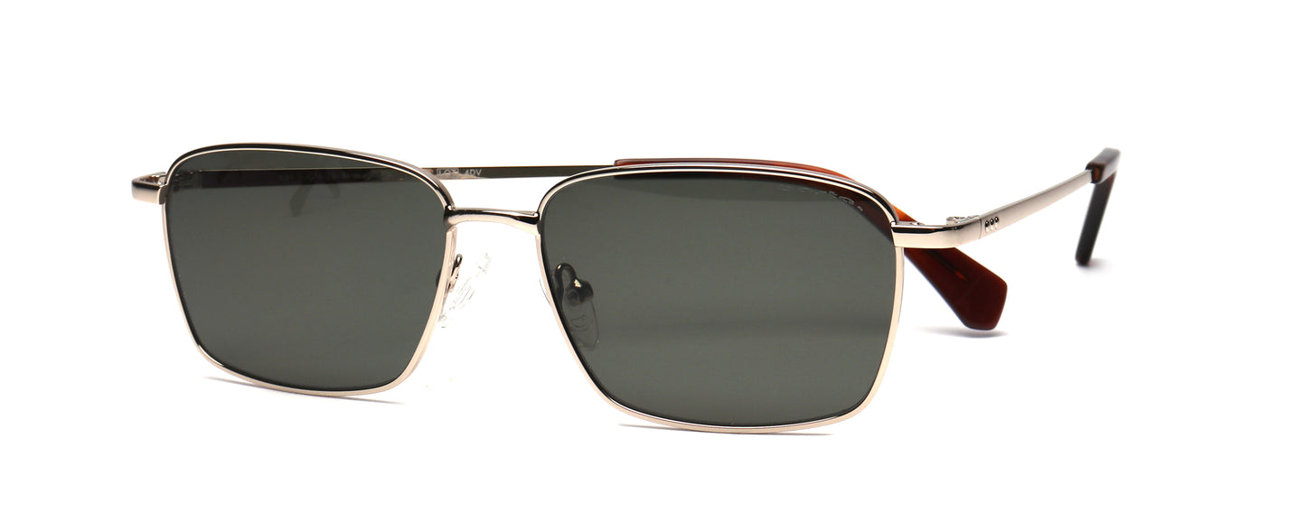 Sonnenbrille Frame Brothers mit UV400 Schutz in Gold