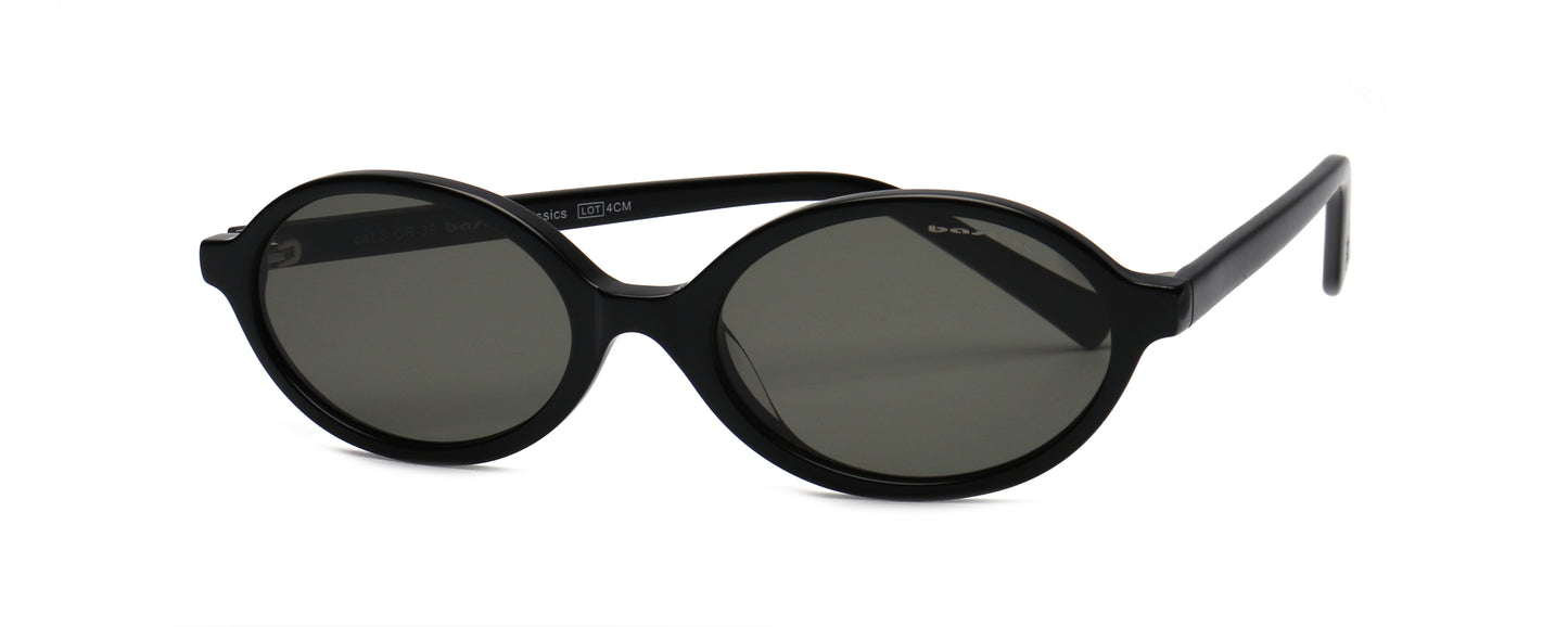 Sonnenbrille Frame Brothers mit UV400 Schutz in Schwarz