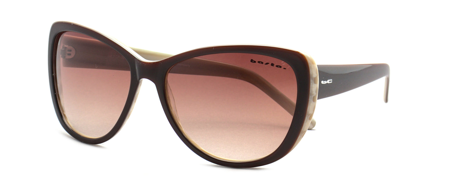 Sonnenbrille Frame Brothers mit UV400 Schutz in Braun