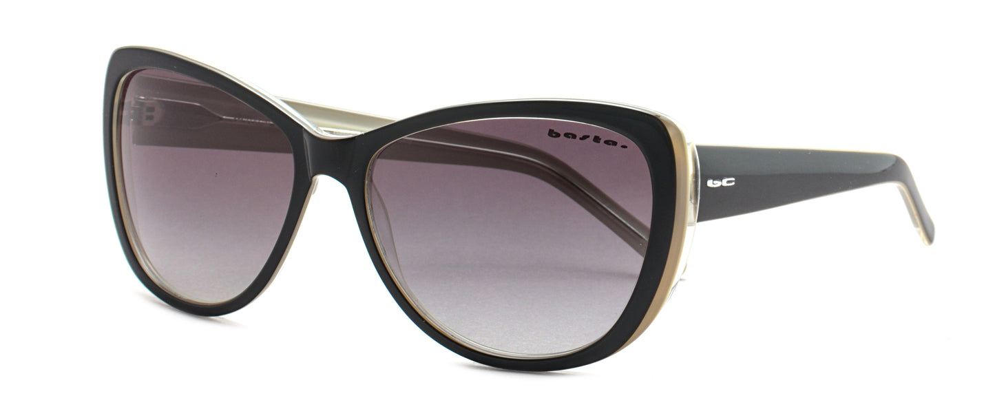 Sonnenbrille Frame Brothers mit UV400 Schutz in Schwarz