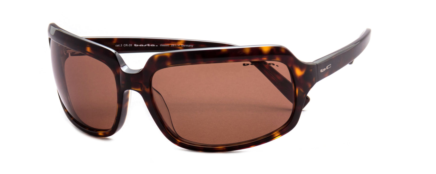 Sonnenbrille Frame Brothers mit UV400 Schutz in Havanna