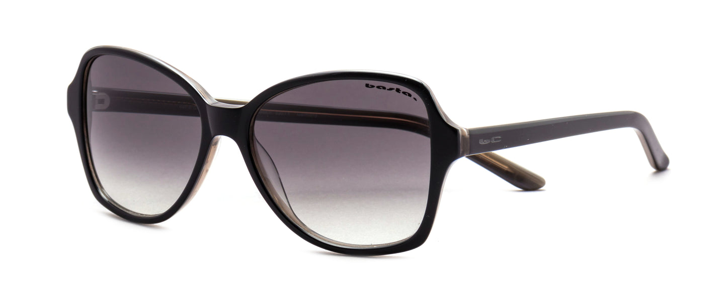 Sonnenbrille Frame Brothers mit UV400 Schutz in Schwarz