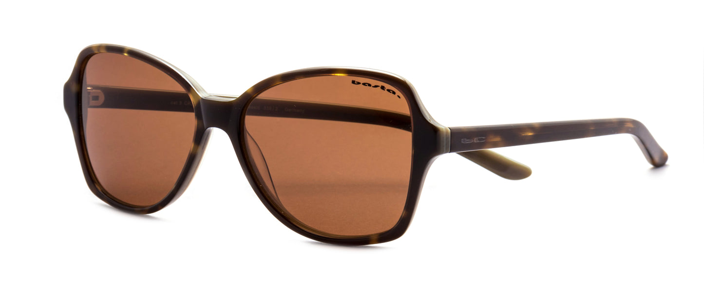Sonnenbrille Frame Brothers mit UV400 Schutz in Havanna