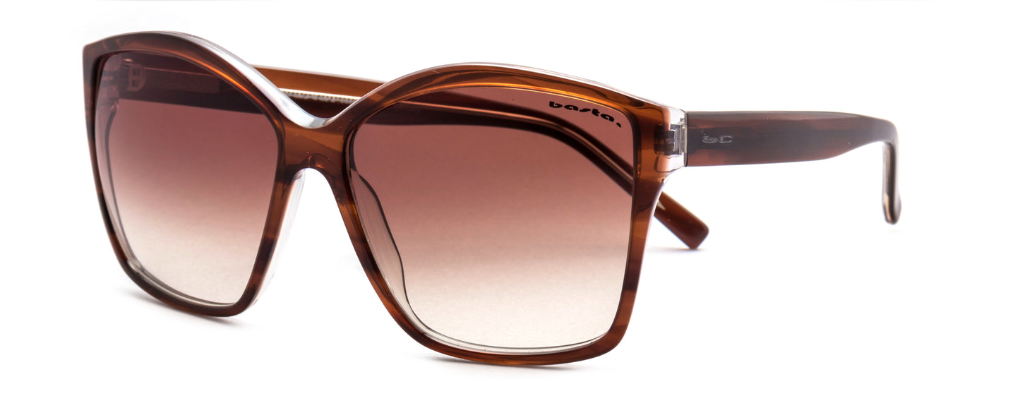 Sonnenbrille Frame Brothers mit UV400 Schutz in Braun