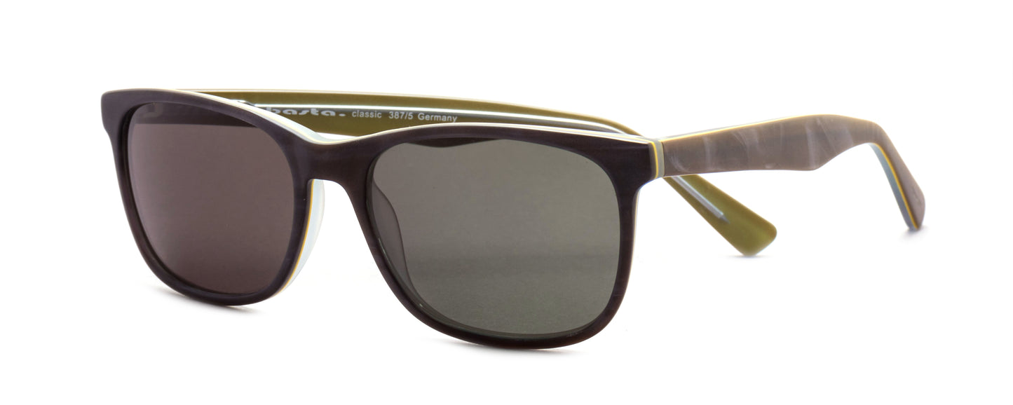 Sonnenbrille Frame Brothers mit UV400 Schutz in Braun