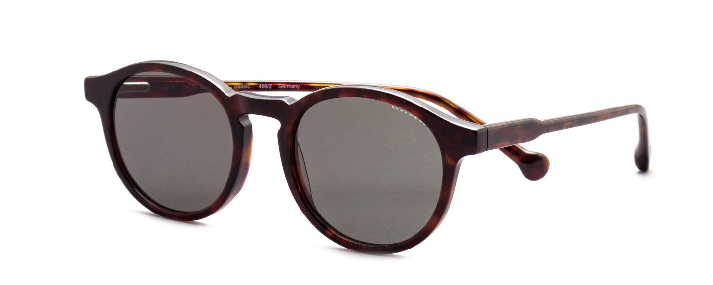 Sonnenbrille Frame Brothers mit UV400 Schutz in Havanna