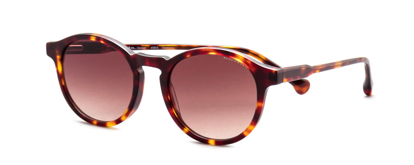 Sonnenbrille Frame Brothers mit UV400 Schutz in Hellhavanna