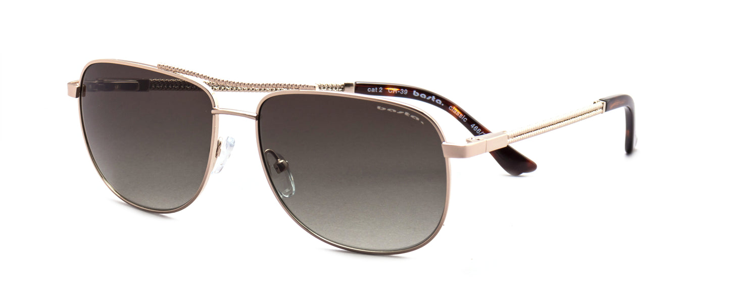 Sonnenbrille Frame Brothers mit UV400 Schutz in Hellgold