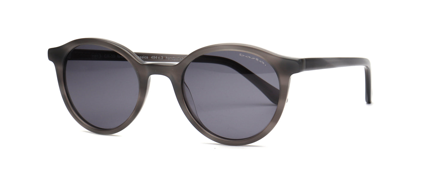Sonnenbrille Frame Brothers mit UV400 Schutz in Grau