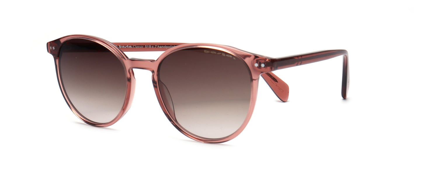 Sonnenbrille Frame Brothers mit UV400 Schutz in Rosé