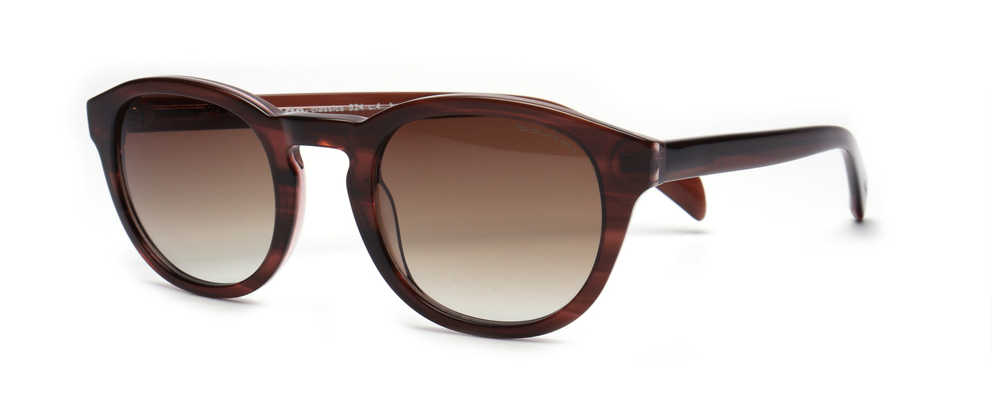 Sonnenbrille Frame Brothers Basta Classics 524 Braun