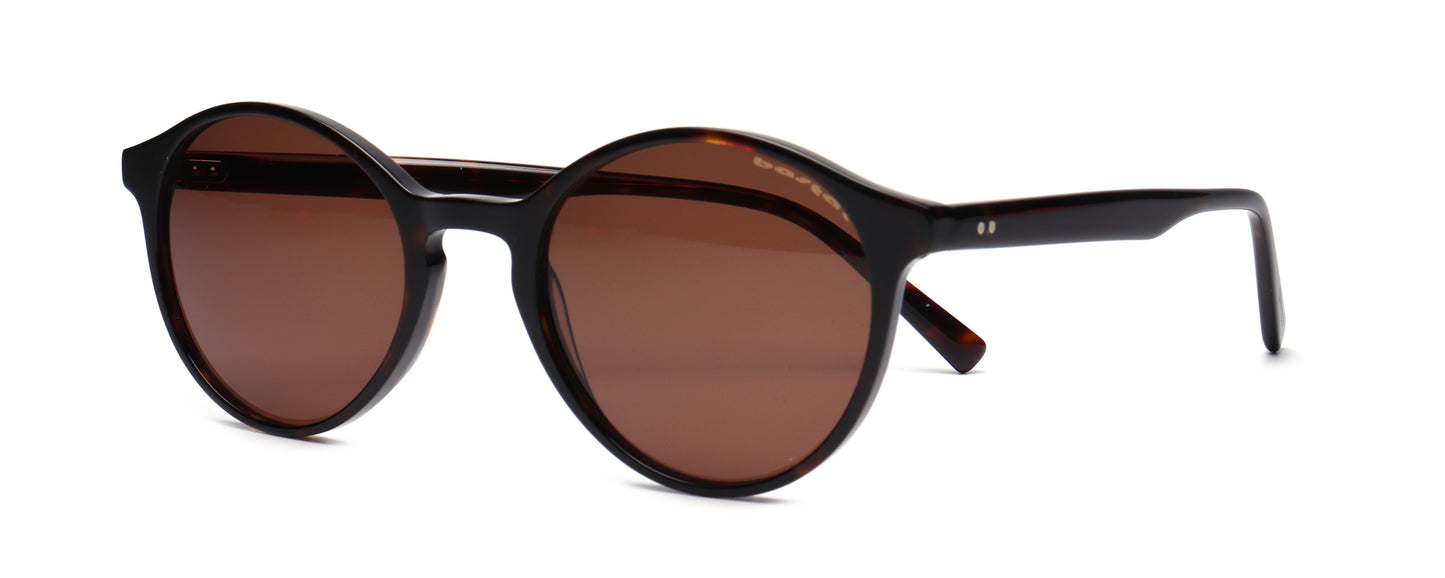 Sonnenbrille Frame Brothers mit UV400 Schutz in Havanna
