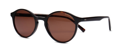 Sonnenbrille Frame Brothers mit UV400 Schutz in Havanna