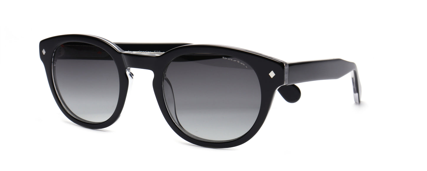 Sonnenbrille Frame Brothers mit UV400 Schutz in Schwarz