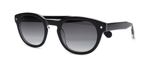 Sonnenbrille Frame Brothers mit UV400 Schutz in Schwarz
