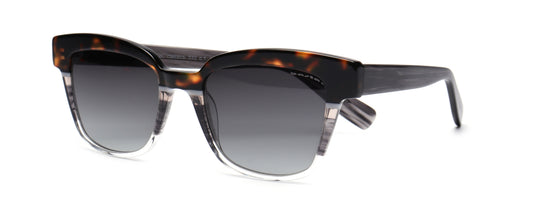 Sonnenbrille Frame Brothers mit UV400 Schutz in Schwarz - Havanna