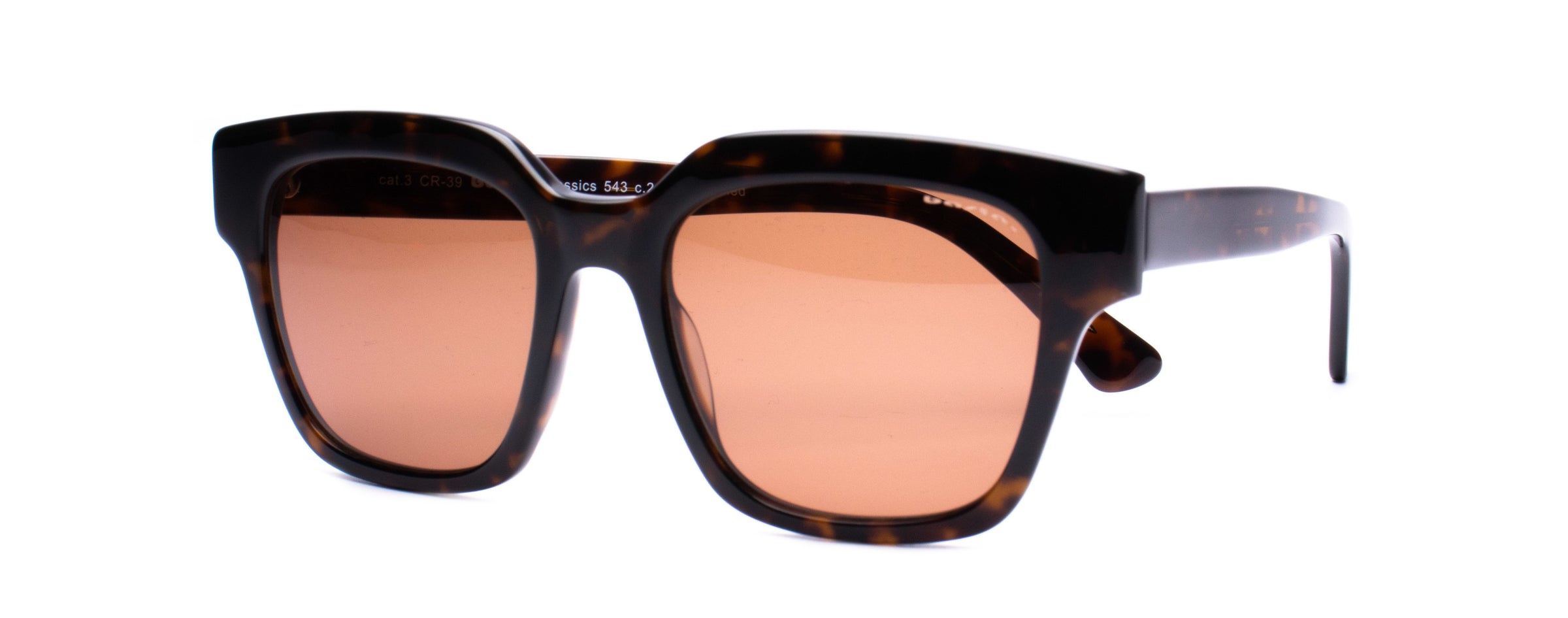 Sonnenbrille Frame Brothers mit UV400 Schutz in Havanna