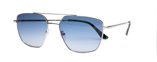 Sonnenbrille Frame Brothers mit UV400 Schutz in Silber