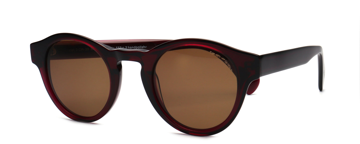 Sonnenbrille Frame Brothers mit UV400 Schutz in Rot