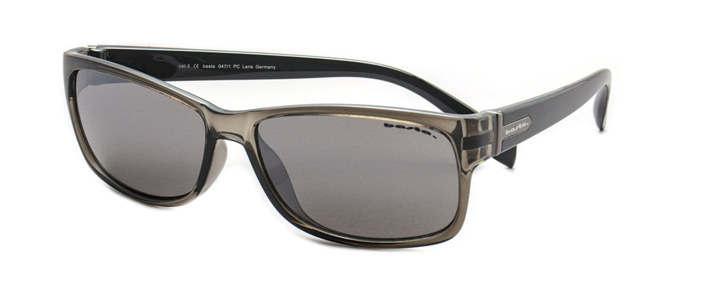 Sportsonnenbrille Frame Brothers mit UV400 Schutz in Grau