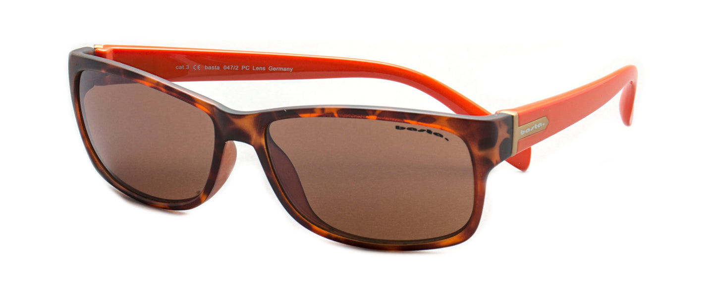 Sportsonnenbrille Frame Brothers mit UV400 Schutz in Havanna