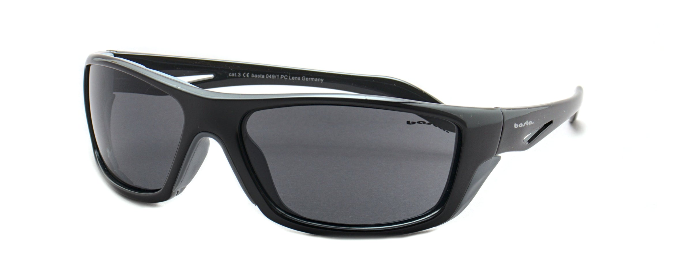 Sportsonnenbrille Frame Brothers mit UV400 Schutz in Schwarz