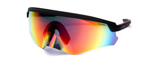 Sportsonnenbrille Frame Brothers Basta Sports 070 Schwarz - Rot