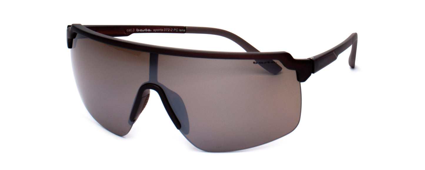 Sportsonnenbrille Frame Brothers Basta Sports 072 Braun - Schwarz