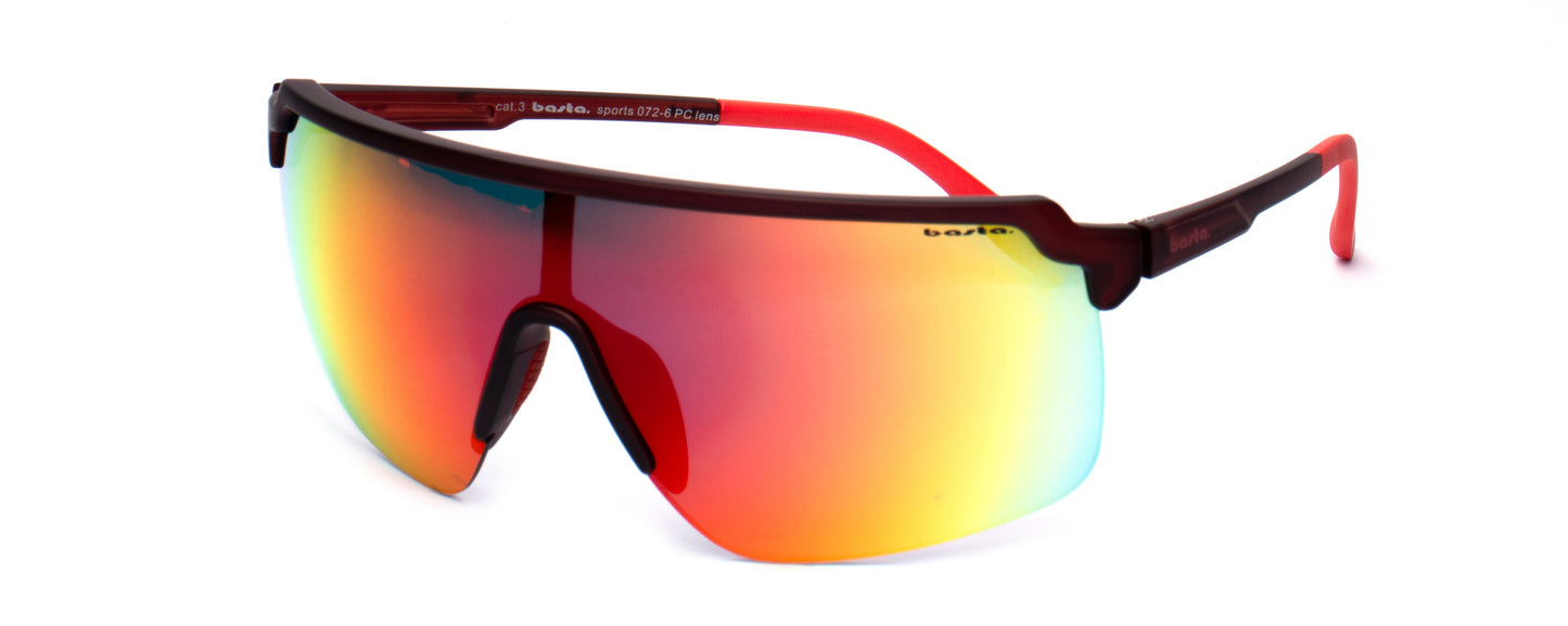 Sportsonnenbrille Frame Brothers Basta Sports 072 Rot
