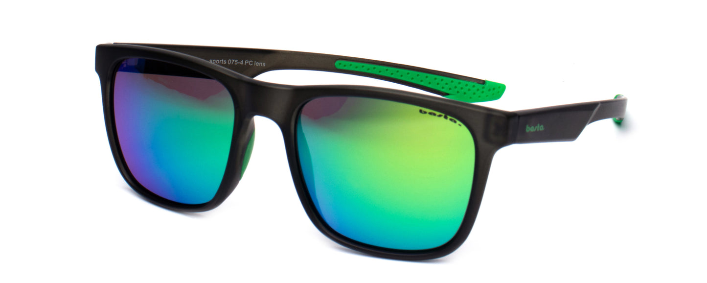 Sportsonnenbrille Frame Brothers Basta Sports 075  Schwarz - Grün