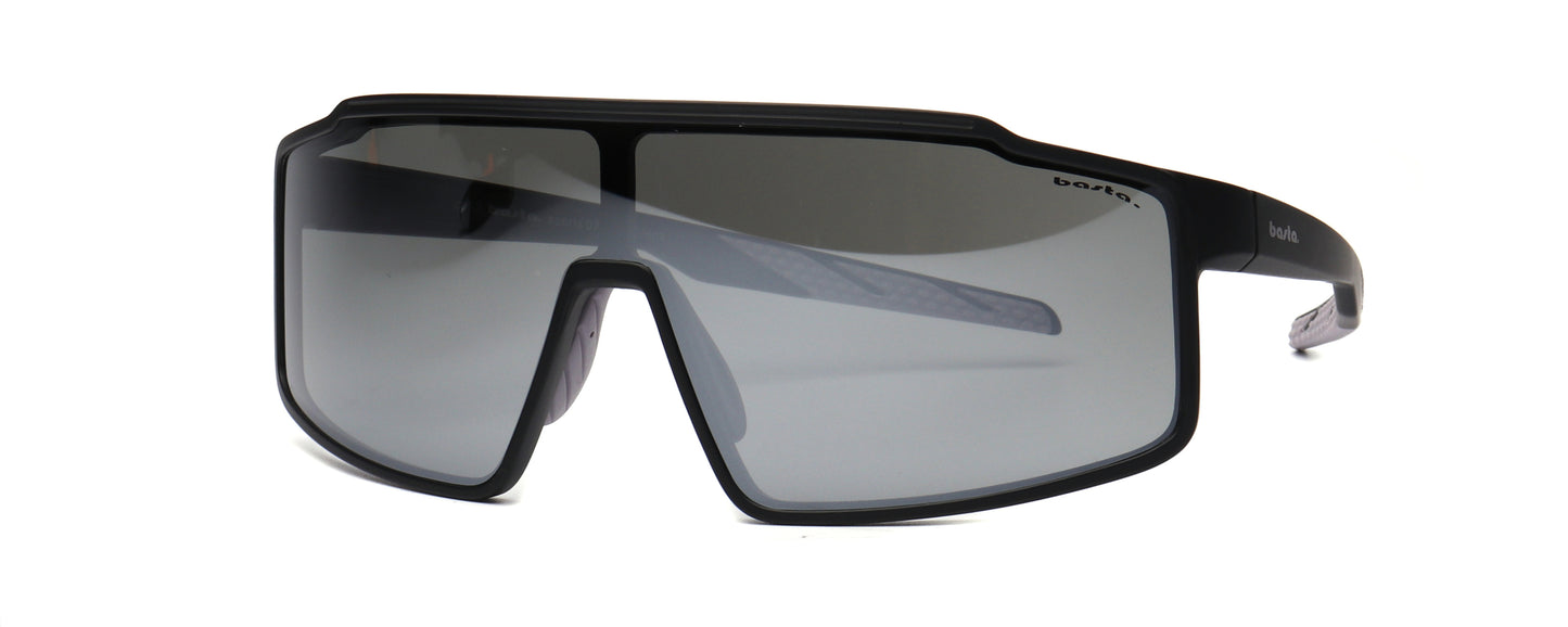Sportsonnenbrille Frame Brothers mit UV400 Schutz in Schwarz