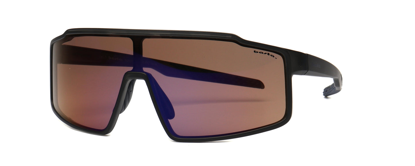 Sportsonnenbrille Frame Brothers mit UV400 Schutz in Braun