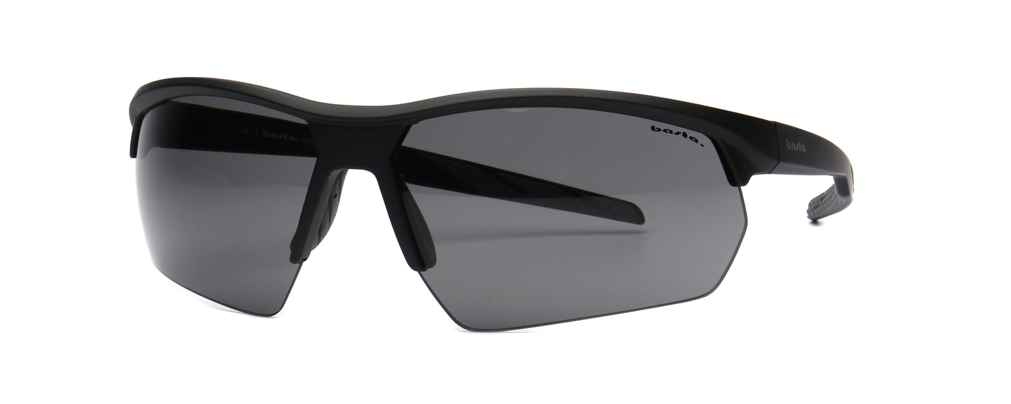 Sportsonnenbrille Frame Brothers mit UV400 Schutz in Schwarz