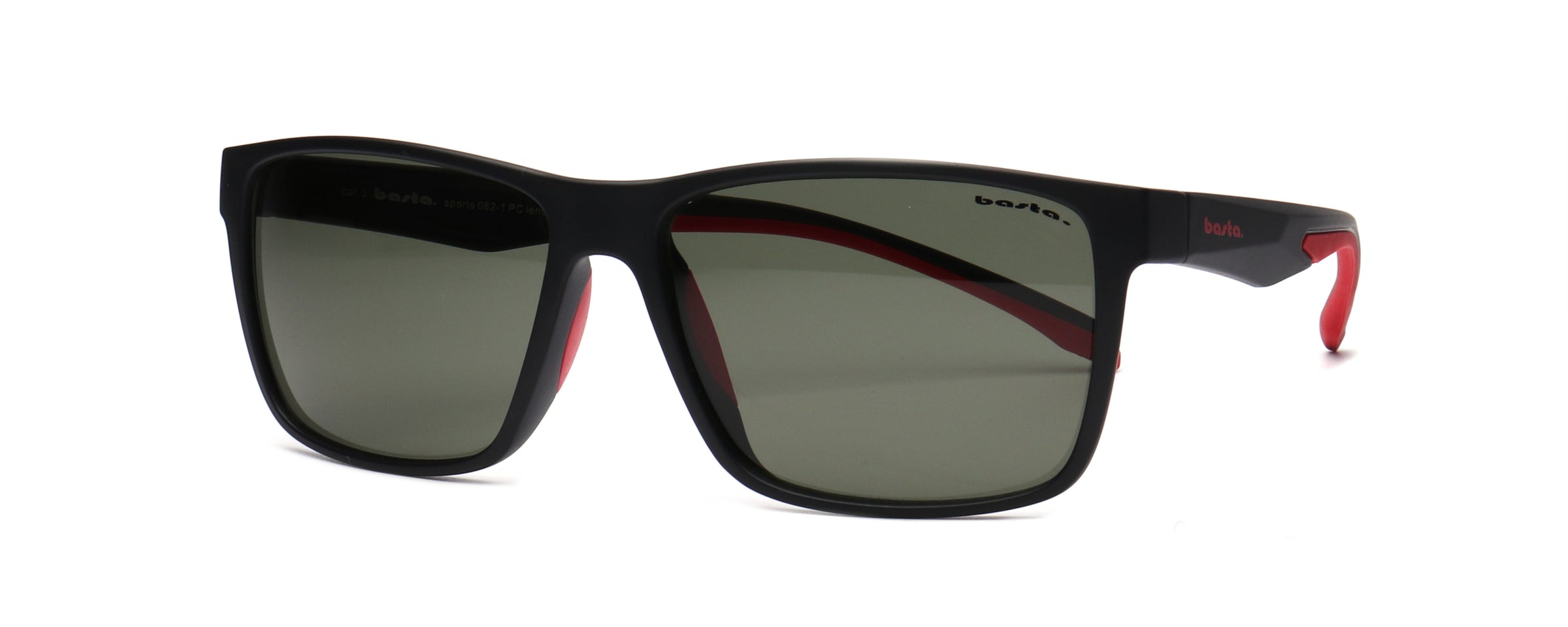 Sportsonnenbrille Frame Brothers mit UV400 Schutz in Schwarz