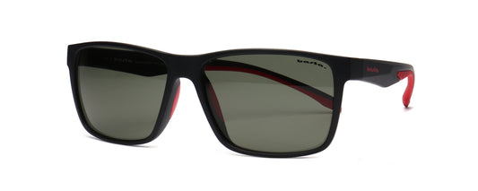 Sportsonnenbrille Frame Brothers mit UV400 Schutz in Schwarz