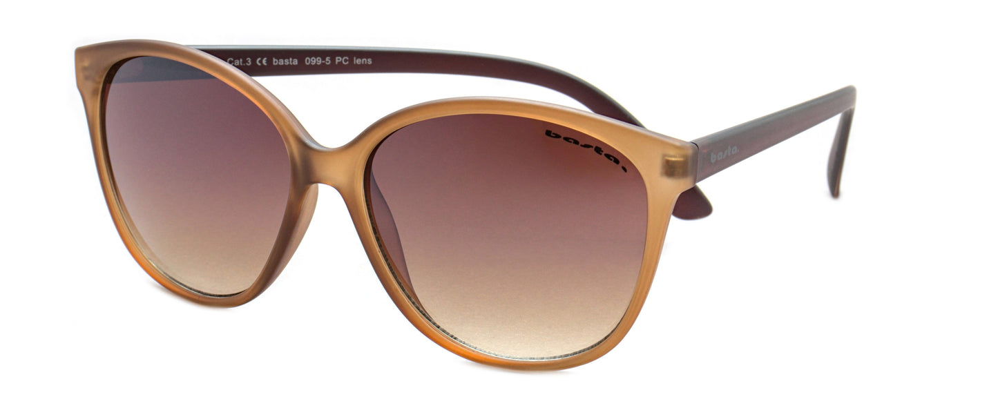 Sportsonnenbrille Frame Brothers mit UV400 Schutz in Braun