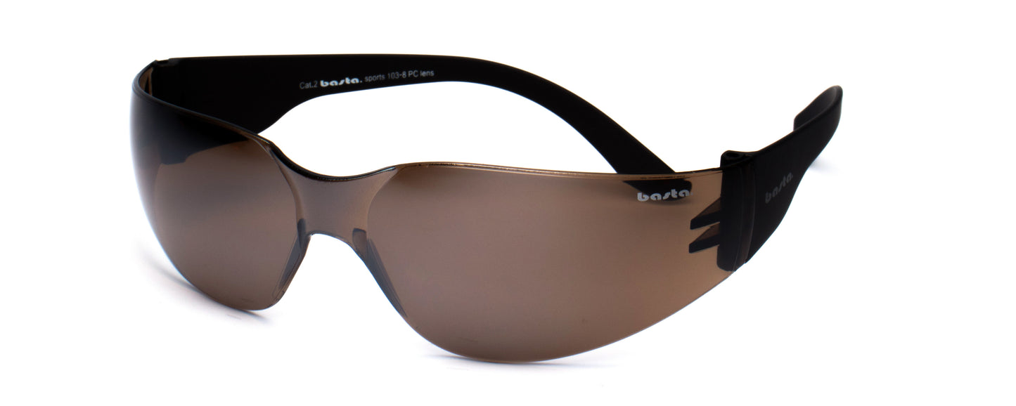 Sportsonnenbrille Modell 103 Basta Sports in Braun
