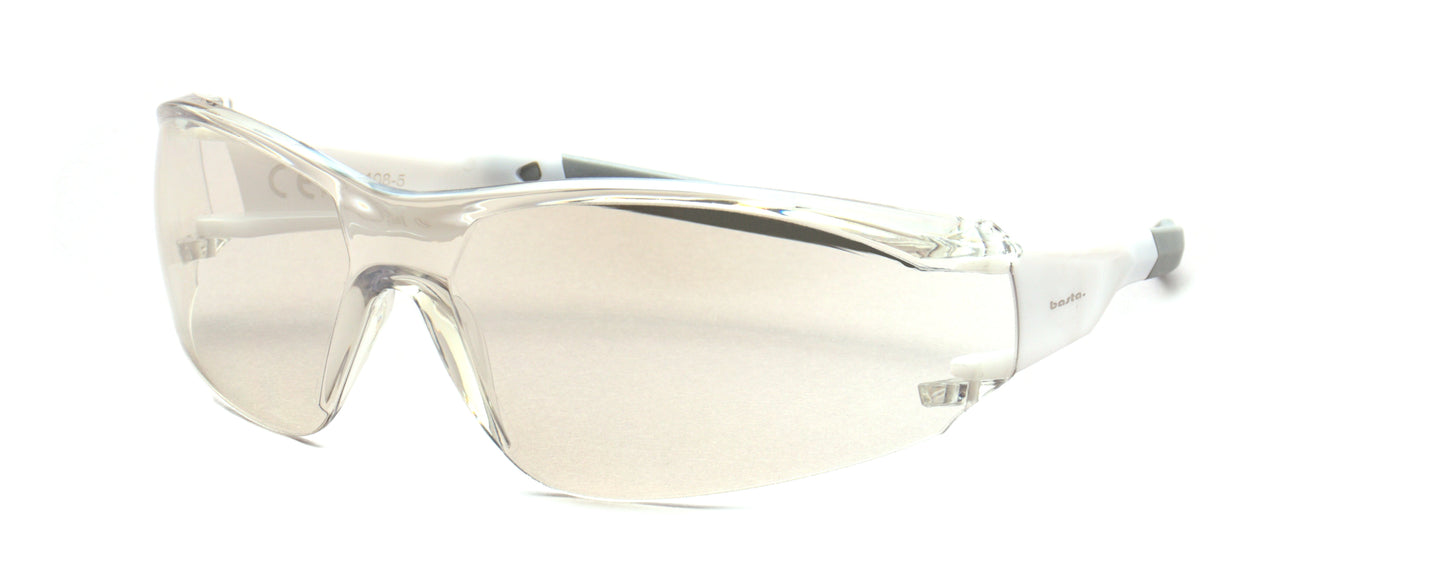 Sportsonnenbrille Frame Brothers mit UV400 Schutz in Weiß