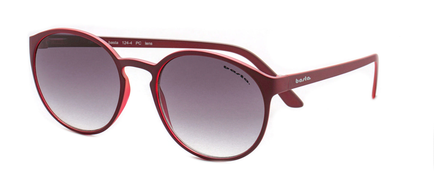 Sonnenbrille Frame Brothers mit UV400 Schutz in Rot
