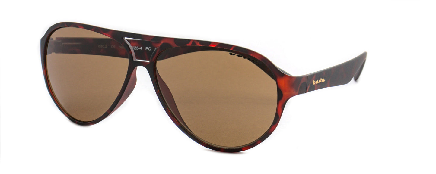 Sportsonnenbrille Frame Brothers Basta Sports 125 Havanna